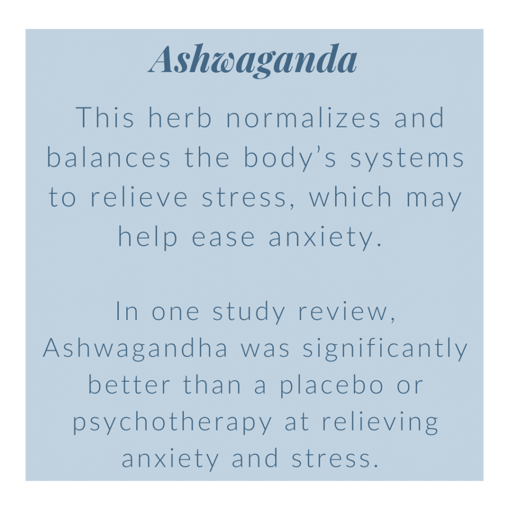 Explains Natural Supplement Ashwaganda for Anxiety